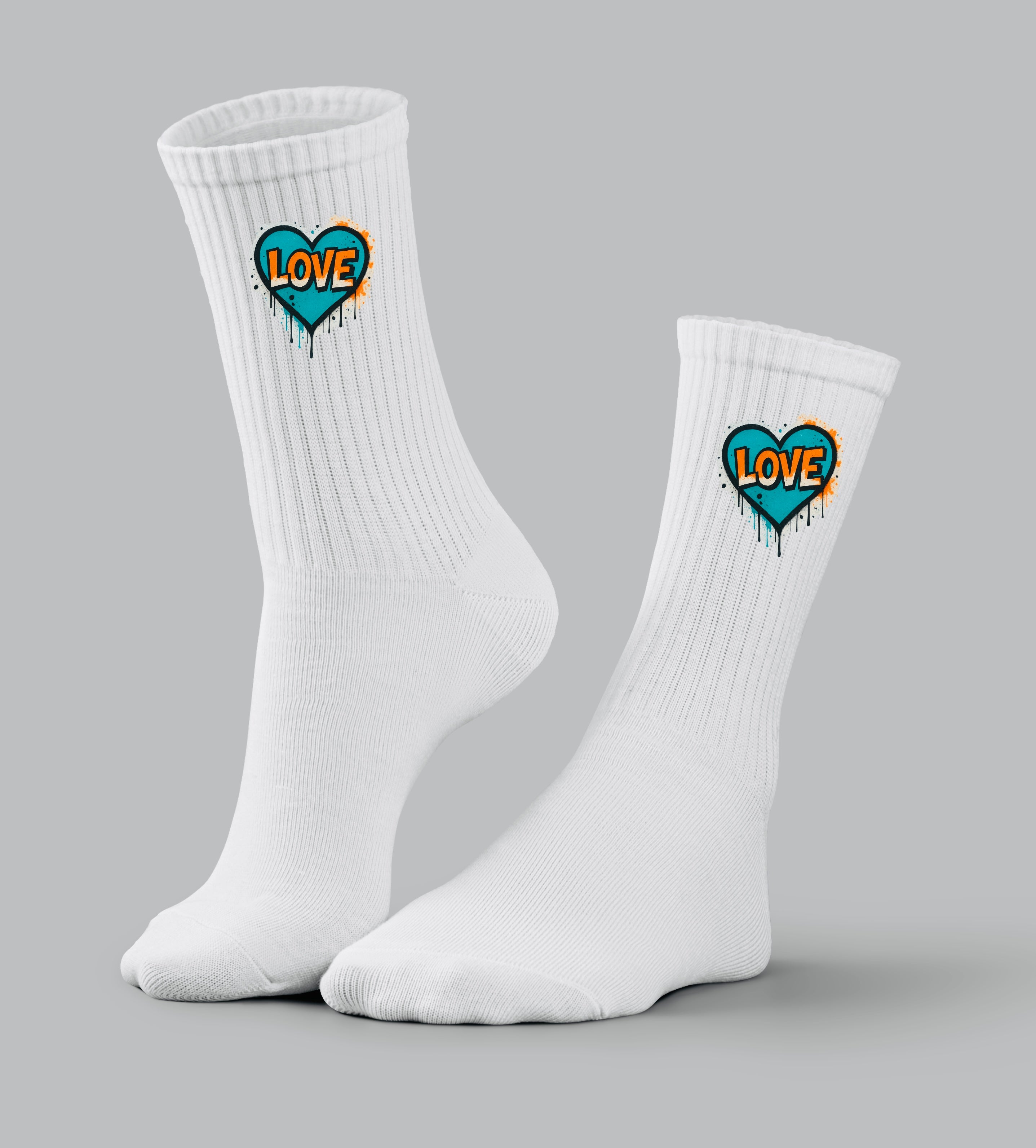 Love Heart Socks