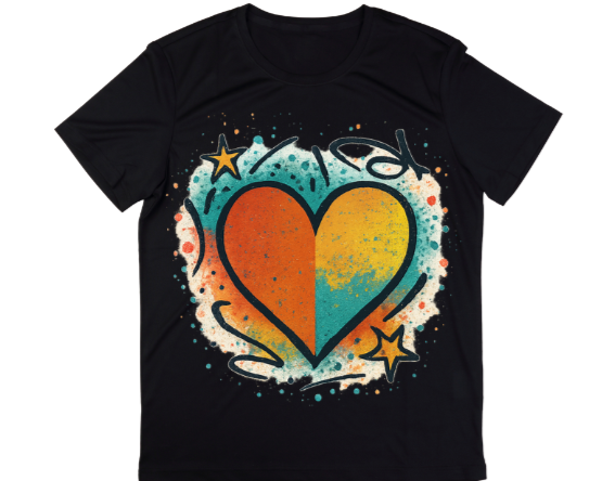 Heart T-Shirt (Back)