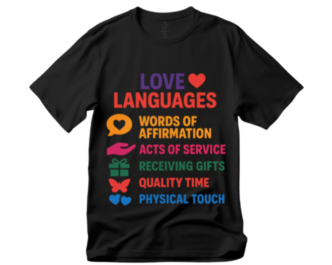 Love Language T-Shirt (Back)