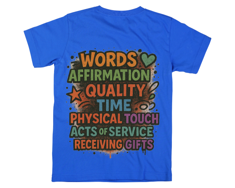 Words Of Affirmation T-Shirt (Back)